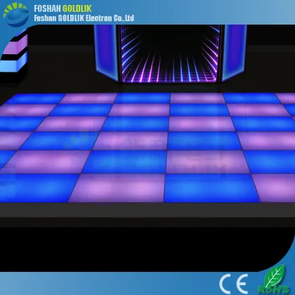 Precision Sound and Lighting led dance floor rechargeable GKD-050DF