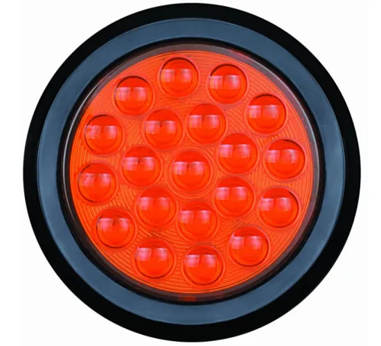 Round LED Auto Car Taillight Lamp