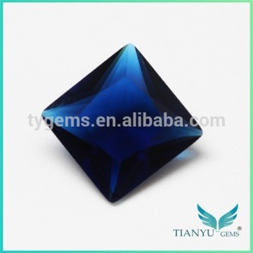 WuZhou Gems Blue Glass Stone Names Blue Glass Gemstone