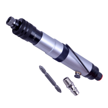 Industrial Pneumatic Screwdriver with Low Noise, Full Auto Shut Off, and Reversible Air Impact Technology