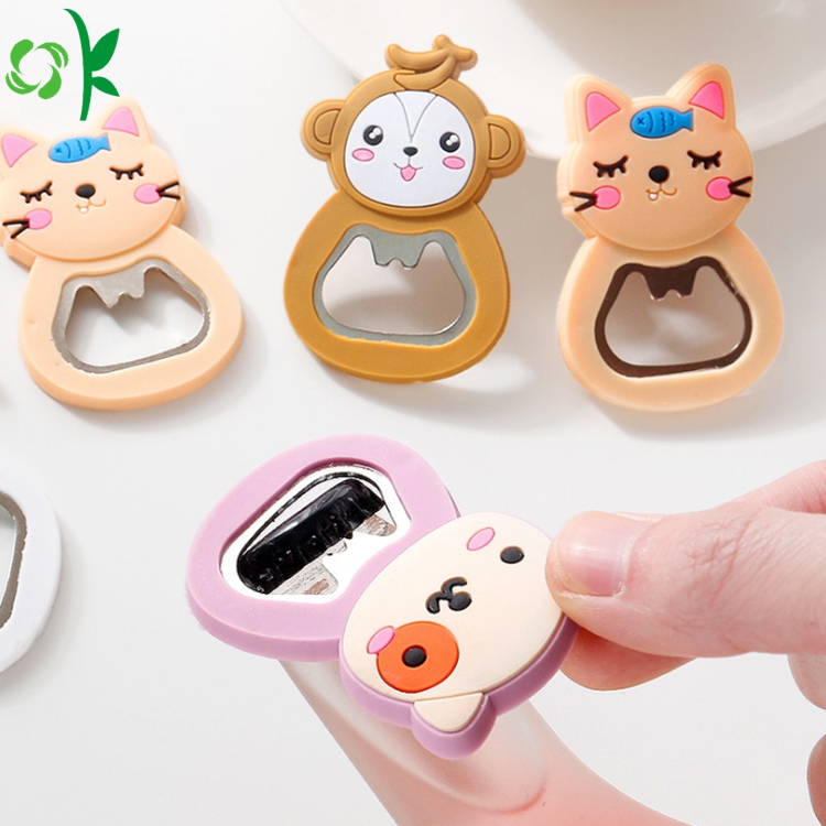 New Products Animal Silicone Bottle Opener for Gift