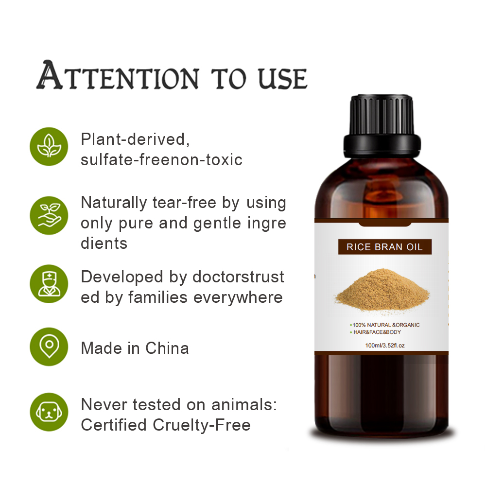 Moisturizing Reduce Wrinkles Rice Bran Essential Oil Bulk