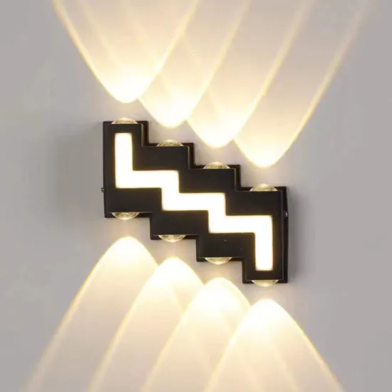 Aluminum IP65 6W 9W 12W Double Head Outdoor Up and Down Wall Light