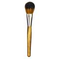 Synthetic Hair, Aluminum Ferrule, Wooden Handle Blush Brush