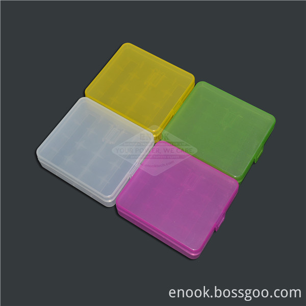 Beautiful Battery Case for 4pcs 18650 Batteries