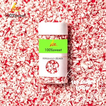 Peppermint Crunch Candy Cane Topping - Classic Flavor for Baking and Drinks