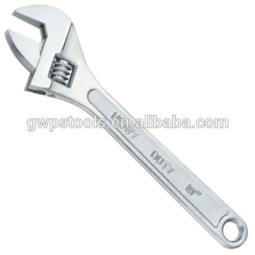 JIS class 1 adjustable wrench, heavy duty