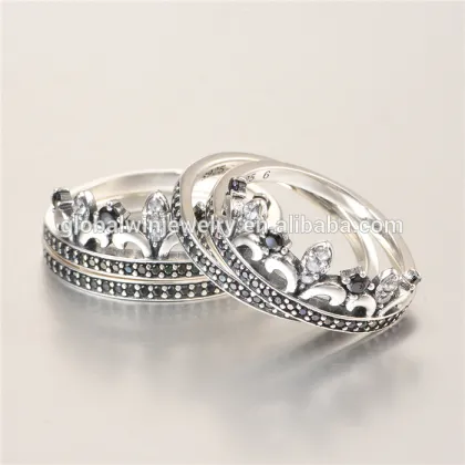 Latest Silver Ring Design Silver Crown Ring Silver Engagement Ring