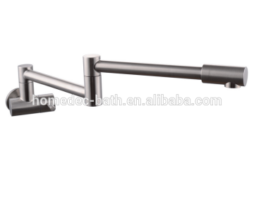 Wall Mounted Folding Faucet Brushed Sus Kitchen Faucet