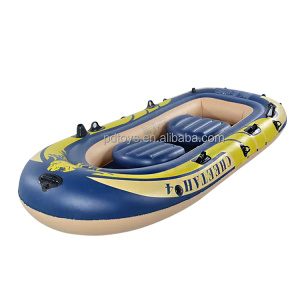 Inflatable Lake Ocean Boat Raft Set With Oars