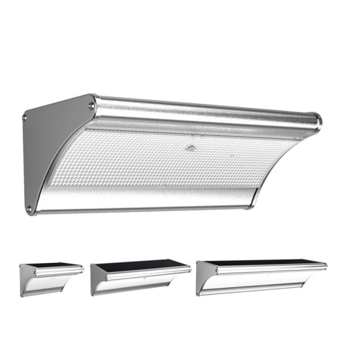 Solar Outdoor LED Wall Light Aluminum 1100LM