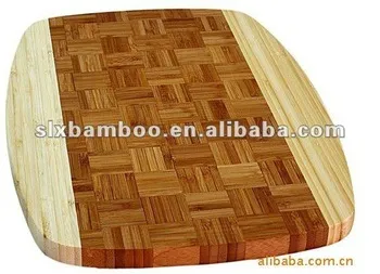 Durable and eco-friendly bamboo end-grain cutting board