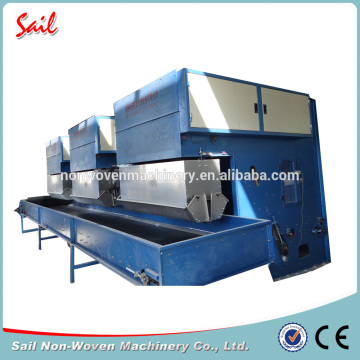 High capacity automatic non-woven cotton fiber bale breaking machine