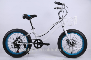 20"*3.0HOT NEW style big tyre 7speed fat bike mtb bicycle with disc brake OEM offered
