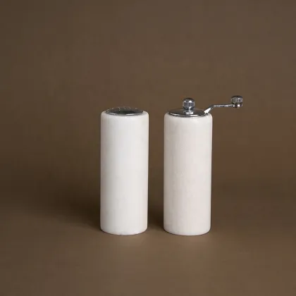 Factory Direct Marble Pepper Mill & Salt Grinder: Your Ultimate Kitchen Utensil Companion