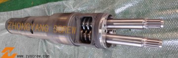 Extruder Screw Barrel / Conical Twin Screw Barrel