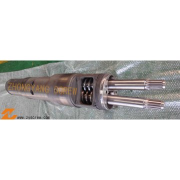 Extruder Screw Barrel / Conical Twin Screw Barrel