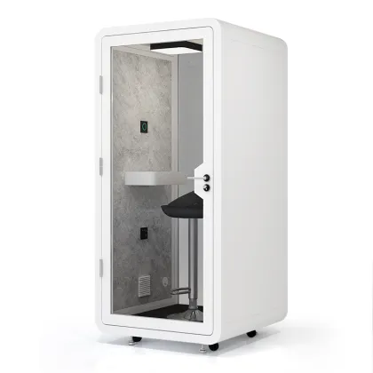 Exhibition soundproof booth phone call silence cube