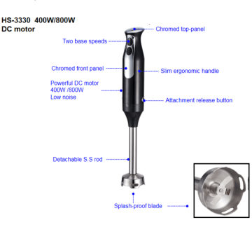 Easy to clean hand-held cooking sticks