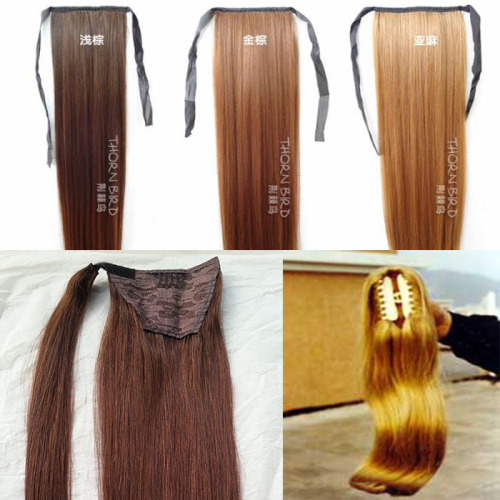 Quality Hair Pony Tail/Synthetic Pony Tail/Human Hair Pony Tails (BHF-0034)