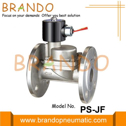 1.5&#39;&#39; 2&#39;&#39; Flanşlı Buharlı Paslanmaz Çelik Solenoid Valf