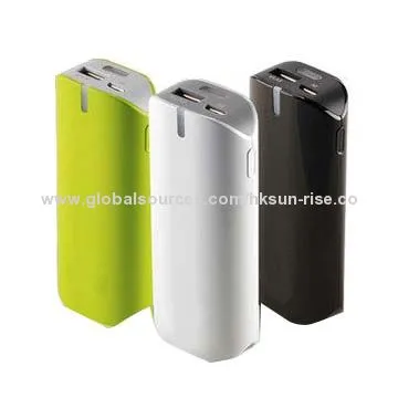 5200mAh power bank with LED flashlight