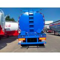 نصف مقطورة ناقلة نقل السوائل الزرقاء ذات أربعة محاور
