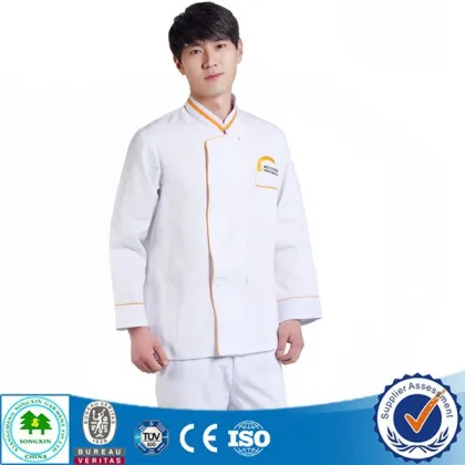 New chef clothes, kitchen cooking clothes, executive chef uniform