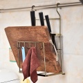 hanging chopping board kitchen tools holder cutlery rack