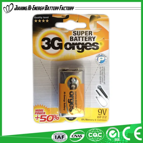 Low Price Guaranteed Quality Wholesale 6F22 9V Battery Greatcell