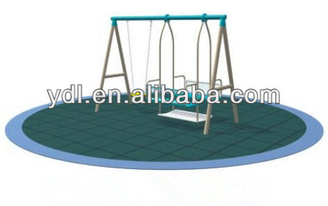 Outdoor playgrond for leisure swing