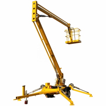 Hydraulic Spider Boom Lift with Diesel and Batteries - Aerial Working Platform