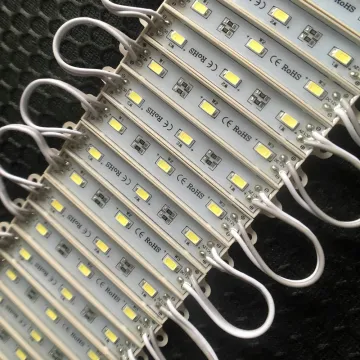 12V SMD 5730 Waterproof LED Module 0.6W Epoxy Light 75*12mm