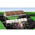 Parrilla de acero inoxidable S&#39;mores para malvaviscos