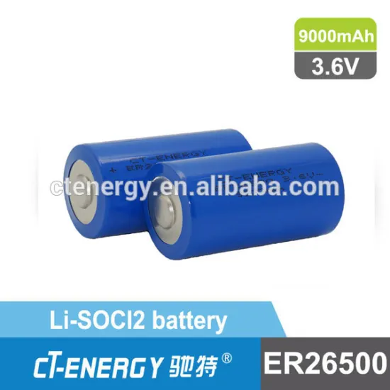 Lithium battery ER26500 3.6V C 6500mAh digital scale battery