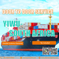 บริการขนส่งสินค้าระหว่างประเทศไปยังประตูจาก Yiwu ไปยังแอฟริกาใต้