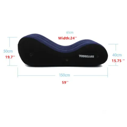 Toughage Portable Inflatable Sex Pillow Chair Adult Sex Bed Helpful Adult Sex Sofa Inflatable Pad Adult Sex Fun Furniture PF3207