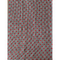 Houndstooth&Dots Rayon Twill 3024S Printing Woven Fabric