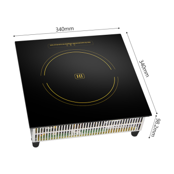 Cooktop a induzione multi-bruciatore con telecomando