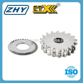 high speed HRC60 tungsten carbide module gear milling cutter