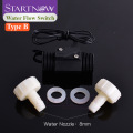 Startnow 6/8/10mm Nozzle Water Flow Sensor Switch Meter G1/2" Pressure Controller Automatic Circulation Pump Thread Connector