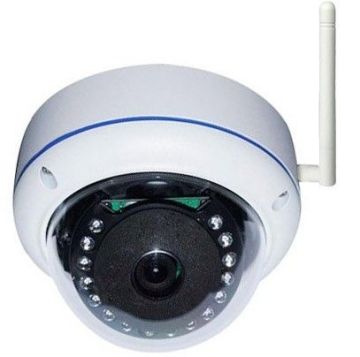 1.3mp Mini 720p 4mm Vandal Proof Dome Camera , Plug &amp; Play Wireless Wifi Ip Camera