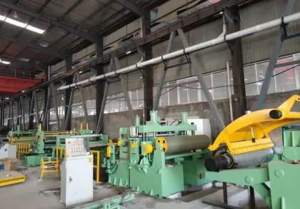 Slitting Rewinding Steel Coil Slitting Line Machine