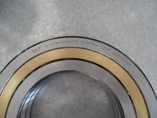 High Speed Sliding Single Row Angular Contact Ball Bearing