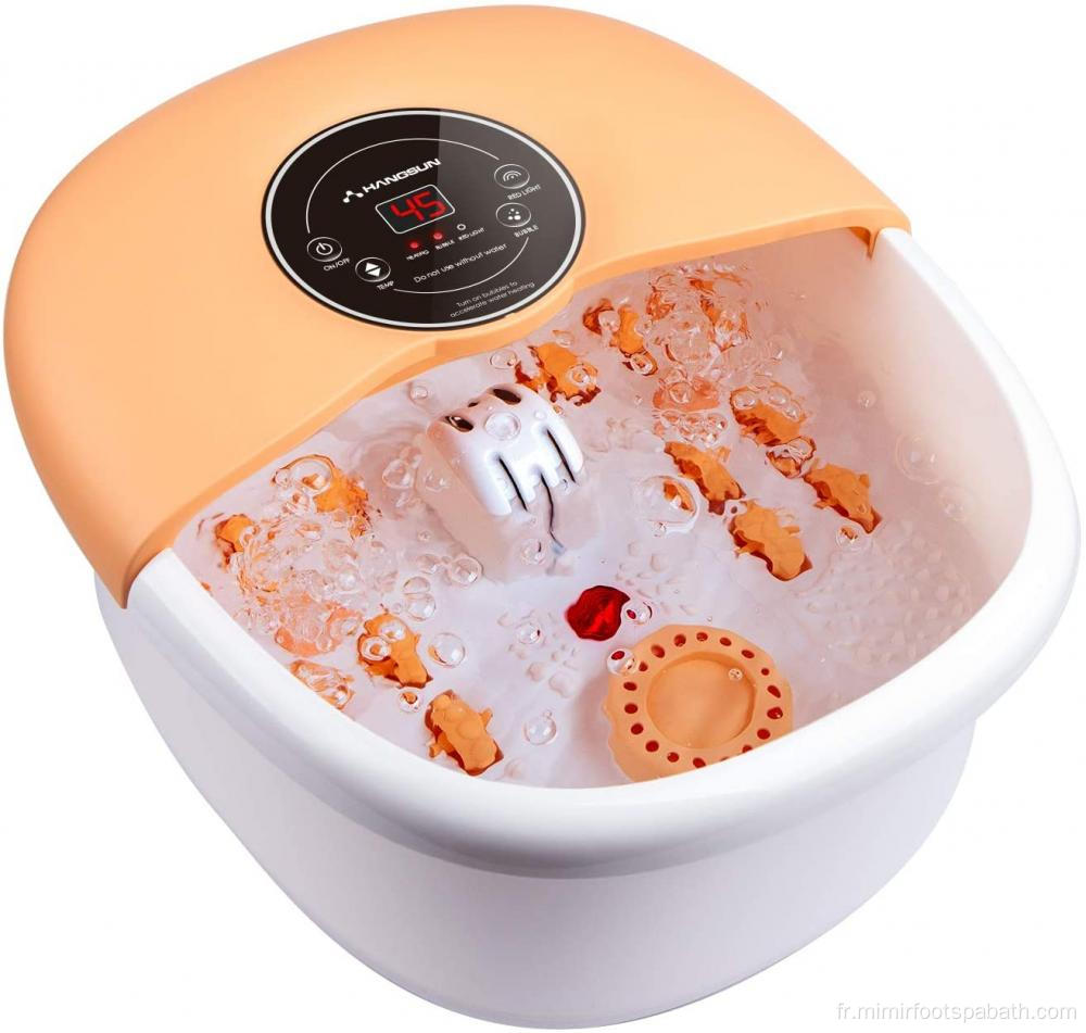 Bain de pied de spa portable