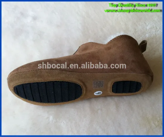 sheepskin antislip casual bootie shoes