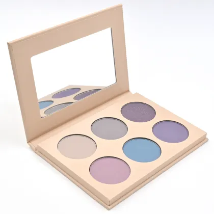 Custom Your Brand Professional Beauty Makeup 6 Pan Nude Eye Shadow Palette