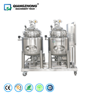 Automatic 500L CIP Tank Cleaning System with Processing Washer