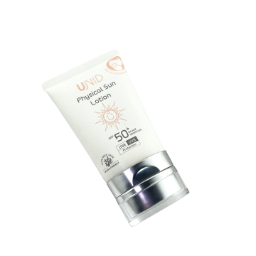 Custom Oval Shape Sunscreen Bottles with Flip Cap