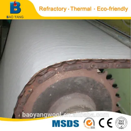 0.5mm thickness Sound insulation materials Ceramic Fiber Paper